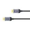 DisplayPort kaabel Unitek C1626GY01-1.5M — 1.5 m, DisplayPort 2.1, isane-isasele, 360 Hz, 15360×8640, hall