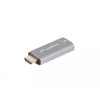 Videokaabli adapter Lanberg AD-HD-DP-01 HDMI Type A DisplayPort hõbedane