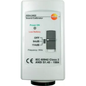 Testo 0554 0452 digitaalne helitasemõõtur 0–114 dB (0554 0452)
