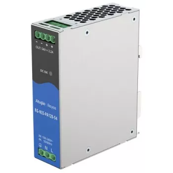 Toiteplokk RUIJIE RG-NIS-PA120-54 120W, vahelduvvool 100–240V, 50/60Hz, -40–70°C, 125×35×110mm, 480g