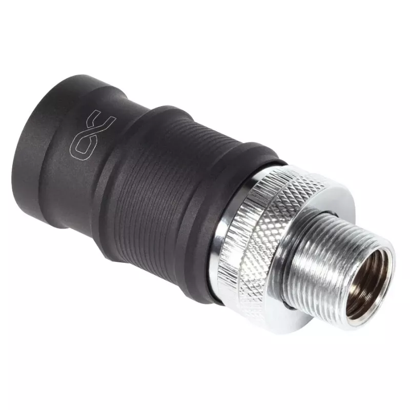 Alphacool ES-kiirühendus BLH1A emane, sisseehitatud läbiviiguliitmikuga