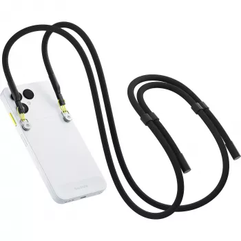 Kanderihm Horizon must aas must Fairphone 6 jaoks Tagakaas. Viimistletud mustana. Originaalne FAIRPHONE toode — MPN: F6LANY-1ZW-WW1 · EAN: