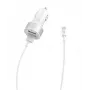 Devia Smart Series kahe USB-ga 2,4A autolaadija integreeritud Lightning-kaabliga