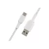 USB-kaabel Belkin CAB002BT1MWH 1m USB-A USB-C valge