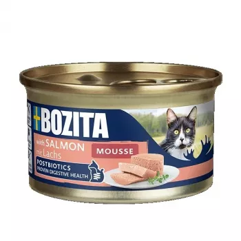 BOZITA Mousse Salmon - märg kassitoit - 85g