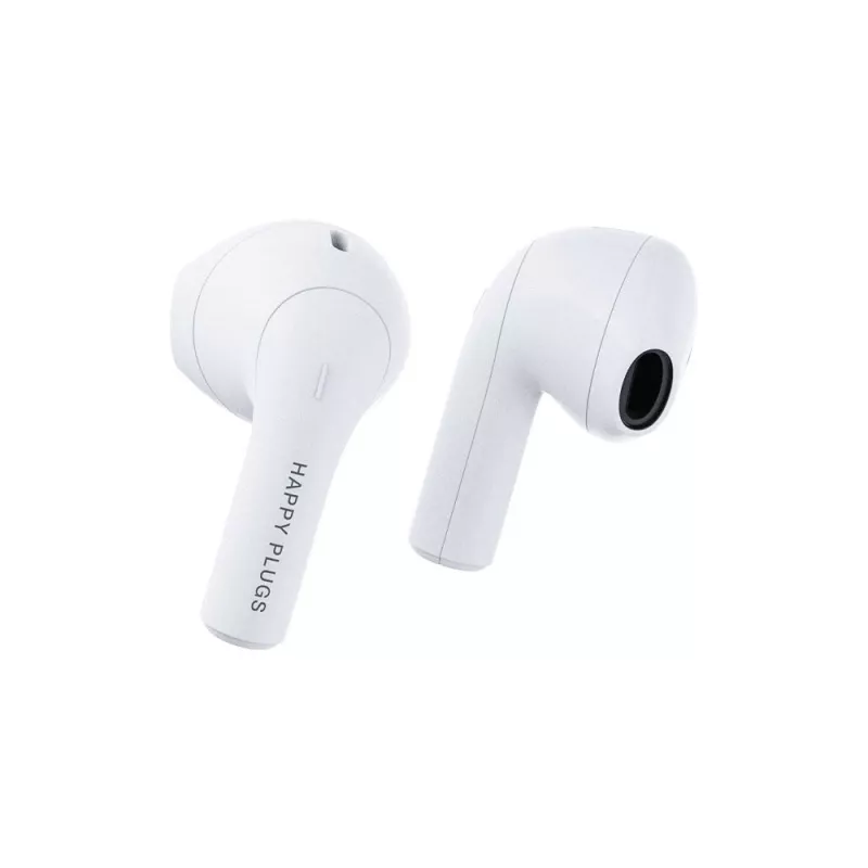 Peakomplekt happy plugs JOY TWS kõrvasisesed Bluetooth-kõrvaklapid kõnede, muusika, spordi jaoks — valge, 20–20000 Hz
