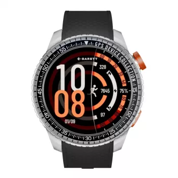 Nutikell Garett Compass GPS hõbedane — Garett Compass GPS srebrny