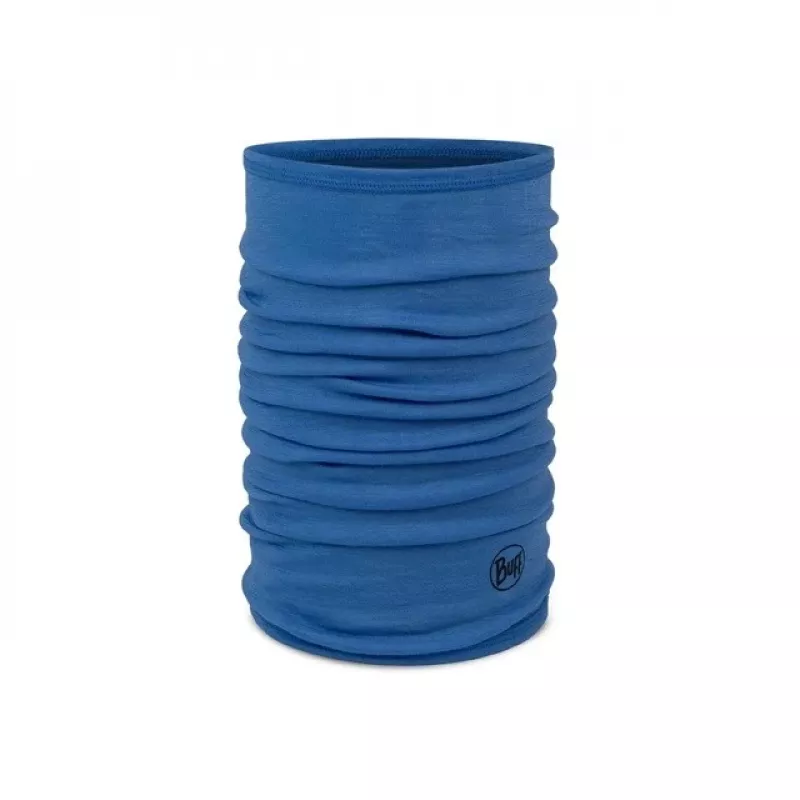 Buff Merino Lightweight Jr Solid laste meriinovillane kaelasoojendaja sinine