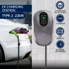 EV laadimisjaam QOLTEC 52430 22 kW Wi-Fi RFID 3‑faasiline, 32 A, Type 2, IP54