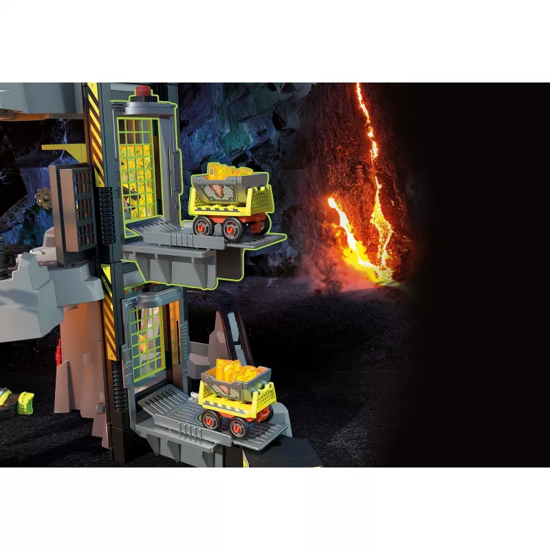 Playmobil - #70925 Dino Rise Dino Mine 386-osaline ehituskomplekt - mitmevärviline