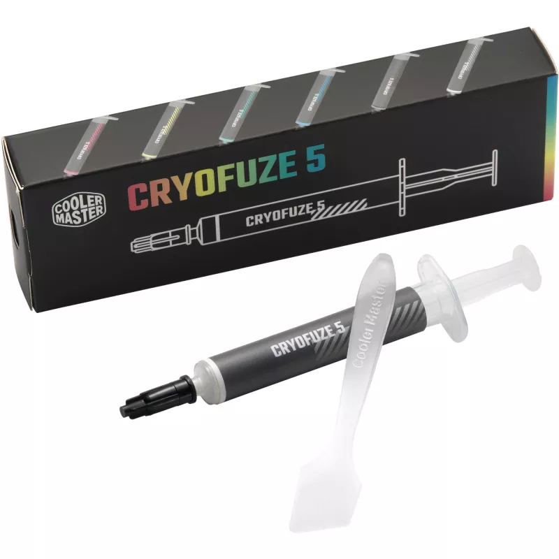 Termopasta Cooler Master CRYOFUZE 5 Valge 3g – kõrge juhtivusega protsessori/graafikaprotsessori termopasta