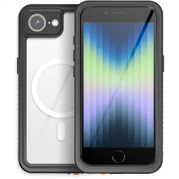 4smarts'i kate iPhone 17 Airile 16,8 cm Must Läbipaistev