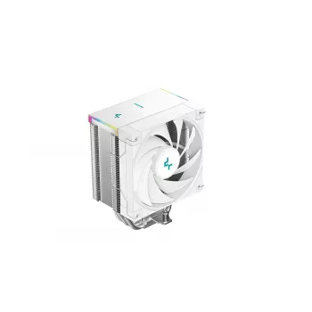 DeepCool AK500S Digital SE — 5 soojustoru, 120 mm FDB-ventilaator, PWM, mitmevärviline LED, valge, toetab Inteli LGA1150 ja AMD pesasid