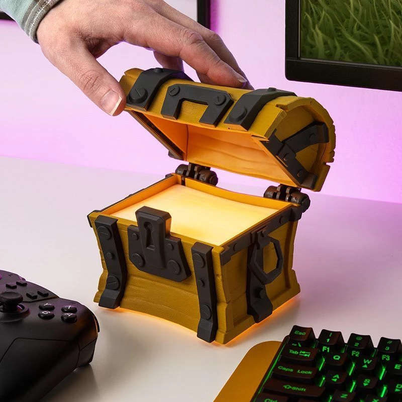 Lambipirn Paladone Fortnite Chest Light – temaatiline LED-uudisvalgusti