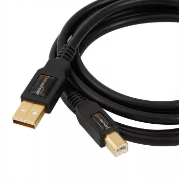 USB A-B kaabel Captiva 80293, 3 m, must