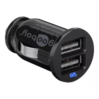 Wentronic 44177 - Auto - MP3 - mobiiltelefon - nutitelefon - tahvelarvuti - sigaretisüütaja adapter - kontakt - CE - WEEE - must (44177)