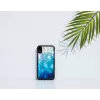 Nutitelefoni ümbris iKins iPhone XR-ile — sinise järve värvi välimine, must sisemine