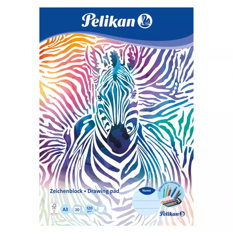 Kartong Pelikan 236799 20 lehte 120 g/m² A3