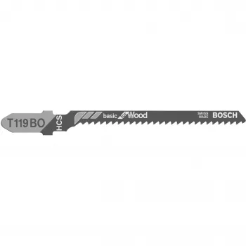 Bosch 2 608 630 310 tikksae/lehtsae/saagimissaetera Tikksaetera Kõrge süsinikusisaldusega teras (HCS) 5 tk