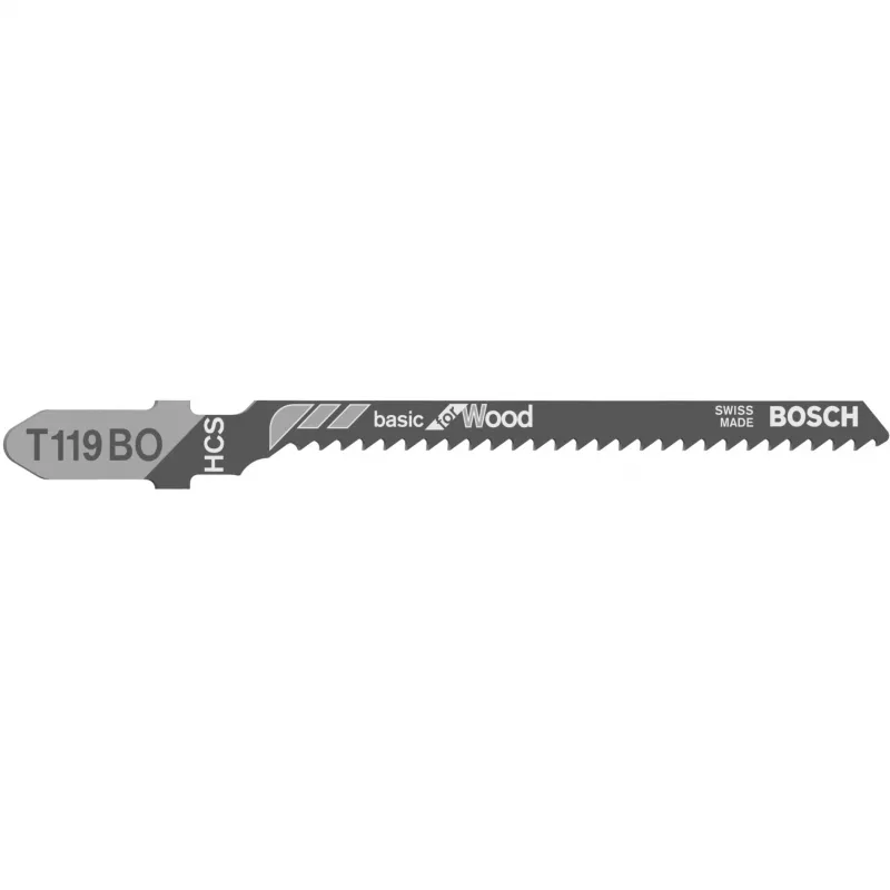 Bosch 2 608 630 310 tikksae/lehtsae/saagimissaetera Tikksaetera Kõrge süsinikusisaldusega teras (HCS) 5 tk