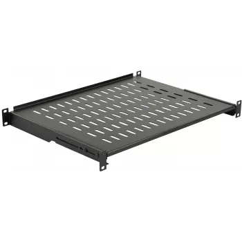 Rack shelf LOGON RAS400BL Must 50 kg capacity 19 inch
