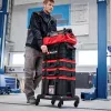 Veerev alus süsteemkohvritele EINHELL E-Case, must, kandevõime kuni 120 kg