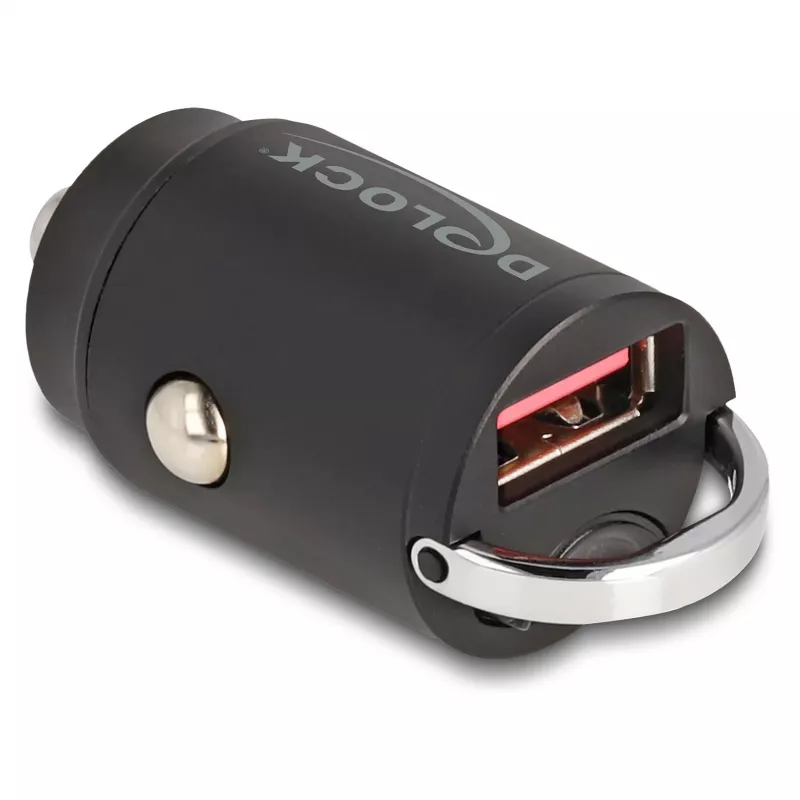 DeLOCK 64277 mobiilseadme laadija universaalne must sigaretisüütaja pesa kiirlaadimine auto