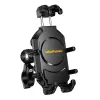 Passiivne hoidik UleFone Armor Mount Pro mobiiltelefonidele — kronsteinikinnitus, jalgrattale ja motorollerile, must