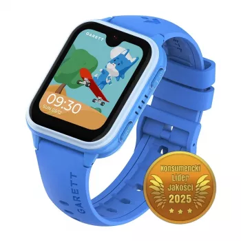 Nutikell Garett Kids Vibe Ai 4G sinine — GPS-jälgimine, veekindel