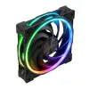 AKASA SOHO AR 120 mm ARGB korpuse ventilaator - must