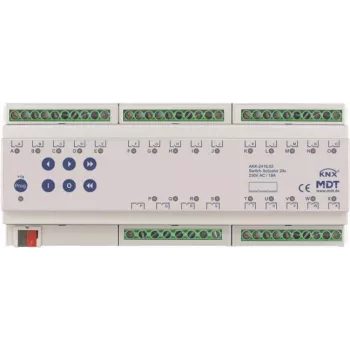 MDT AKK-2416.03 lülitusajam 24-kanaliline 12TE REG 16A 230VAC kompaktne 70µF 10EVG (AKK-2416.03)