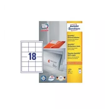 Isekleepuv silt Avery 3671