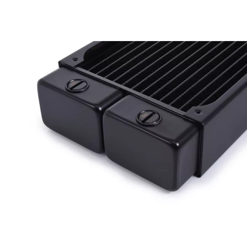 Radiaator Alphacool 14473 messing vask teras must 124 mm laius