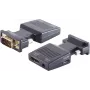 VGA-HDMI-adapter ShiverPeaks 10-01005 3,5 mm helipistikuga