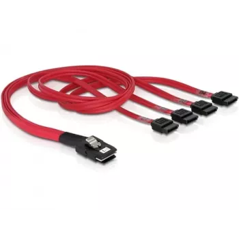 Delock - SATA- / SAS-kaabel - 4-Lane - SATA (W) kuni 36 PIN 4iMini MultiLane (M) - 50 cm (83057)