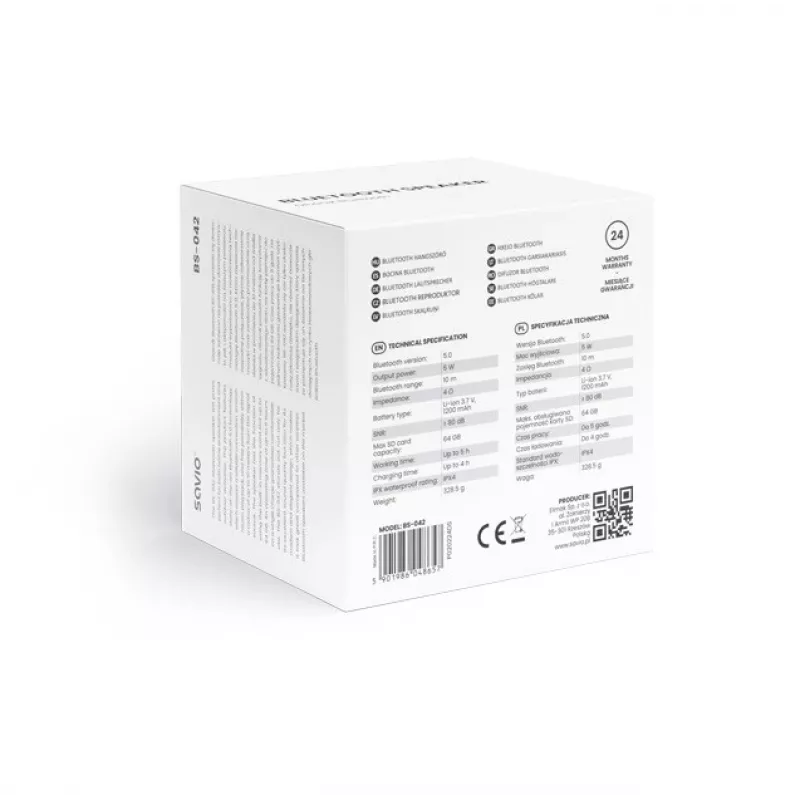 Savio BS-042 Bluetooth-kõlar 5 W