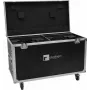 Roadinger flightcase 2× DMH-640 jaoks ratastega — kaitsev transpordikohver