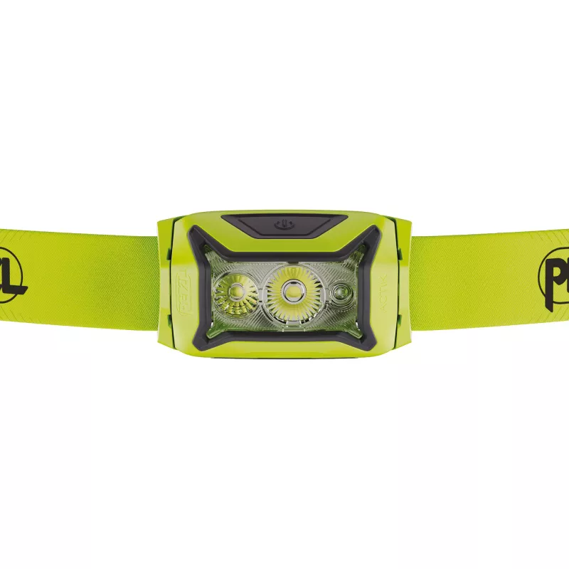 Peavõru-taskulamp Petzl Actik kollane LED 100 lm IPX4 98 g
