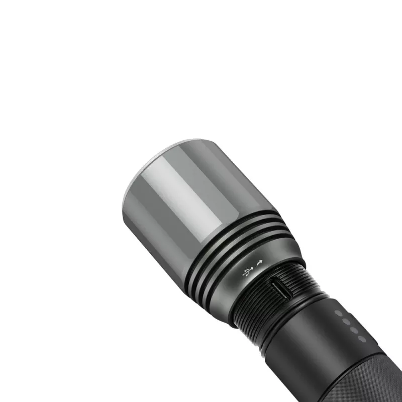 Käsilatern Nextool T10 — 2000 lm, 220 m valgusvihk, USB-C, IPX7, alumiiniumkorpus, 152 mm