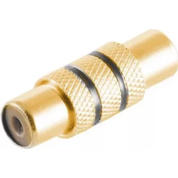 Adapter ShiverPeaks 57040-MGS Cinch (RCA) emane Cinch (RCA) emasele, metallist ühendusmuhv