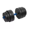 REBEL ACTIVE Reguleeritav bituumenhantel ühendajaga 1x20kg