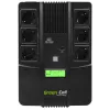 Green Cell AiO 800VA LCD katkematu toiteallikas (UPS) Line-Interactive 0.8 kVA 480 W 6 AC-pistikupesa