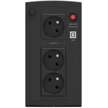 PowerWalker 10121071 katkematu toiteallikas (UPS) Line-Interactive 1 kVA 600 W 3 AC pistikupesa