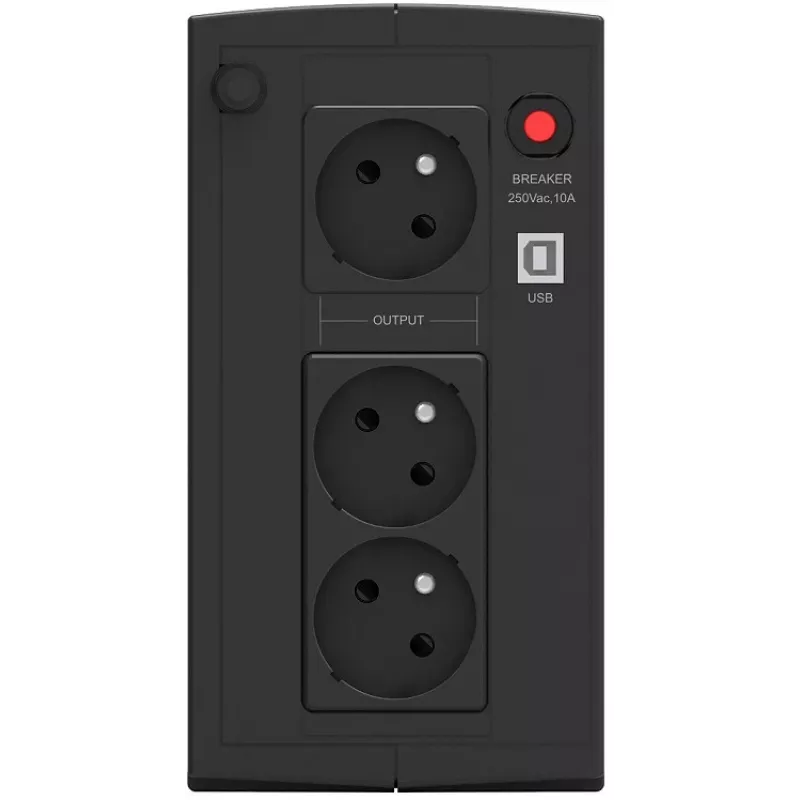 PowerWalker 10121071 katkematu toiteallikas (UPS) Line-Interactive 1 kVA 600 W 3 AC pistikupesa