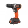 BLACK & DECKER | Juhtmeta puur-keeraja | BCD001C2-QW | 18 V | 2x1,5 Ah | Liitium