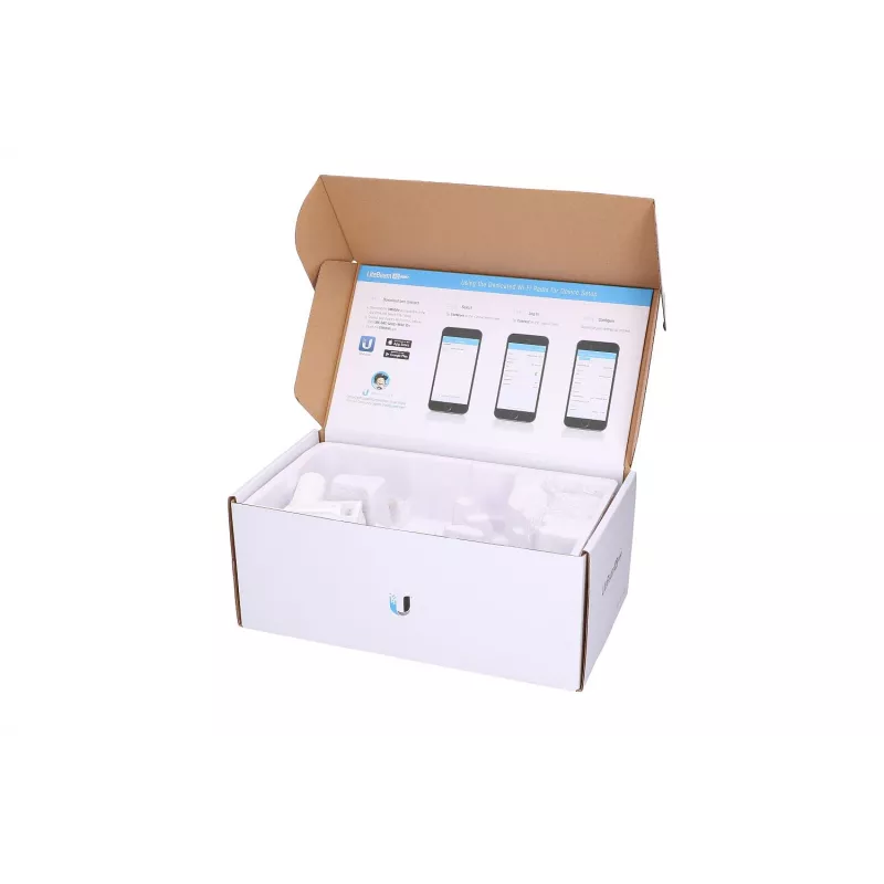 CPE Ubiquiti LBE-5AC-GEN2-5, LiteBeam 5AC, 5GHz, MIMO, 1x RJ45 1000Mb/s, 23dBi, 5-pakk