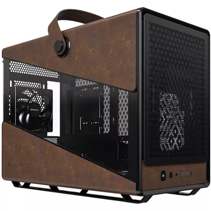 Arvutikorpus Montech Heritage PRO Midi Tower Must