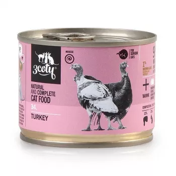 3COTY 34. Kalkun Senior - märg kassitoit - 180g