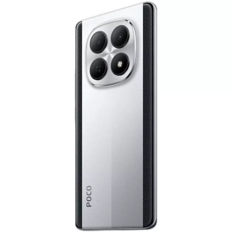 POCO M8 5G 17,2 cm (6,77) hübriidne kahe SIM-kaardiga USB USB-C 8 GB 512 GB 5520 mAh hõbedane