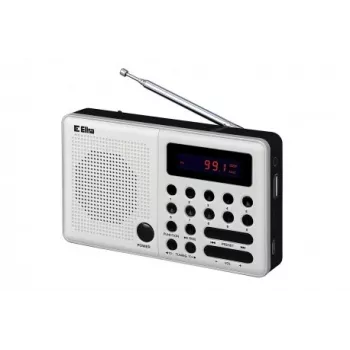 Eltra Radio Pliszka USB, FM valge